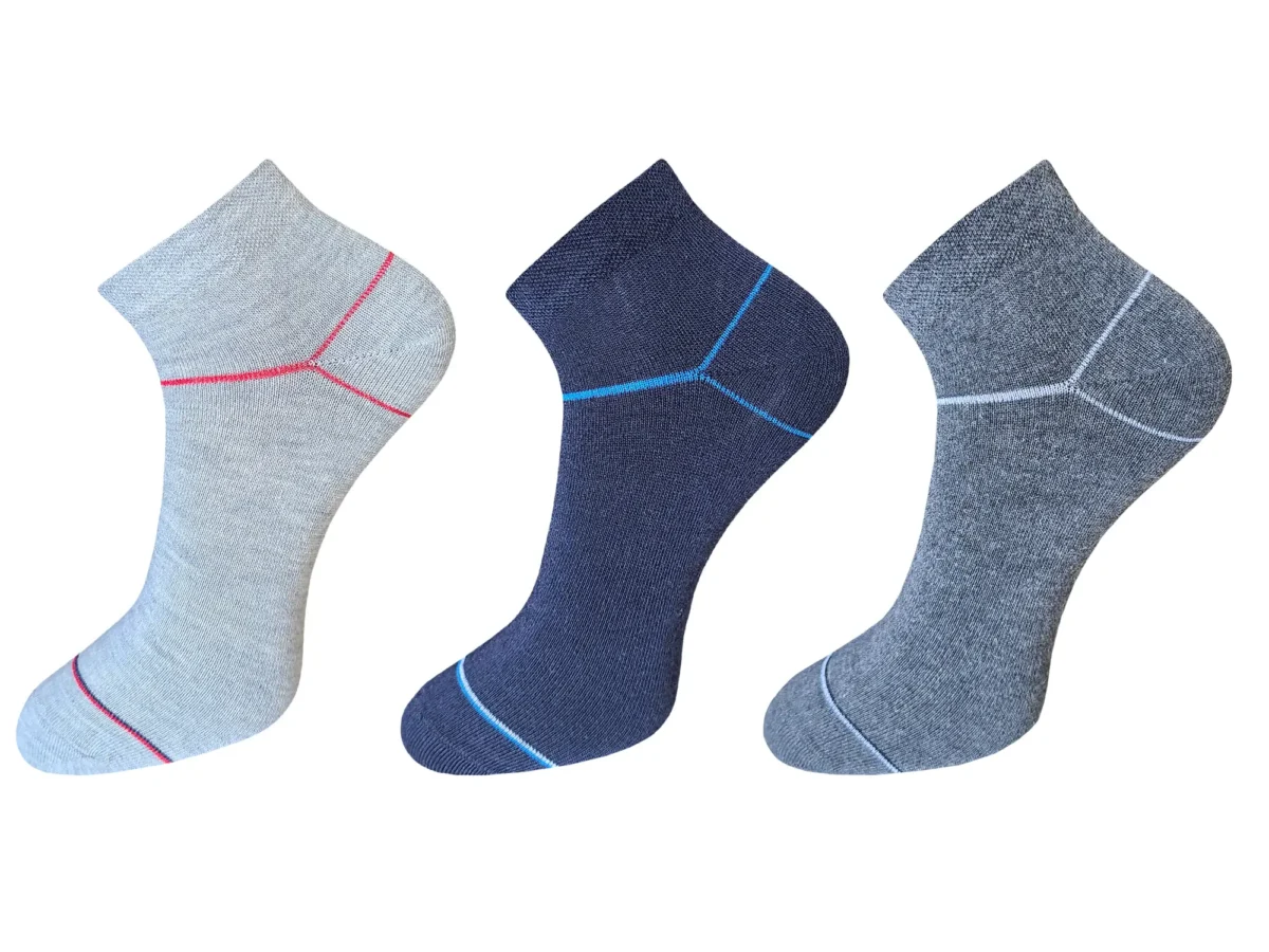 combed cotton divine low cut ankle socks for men preview