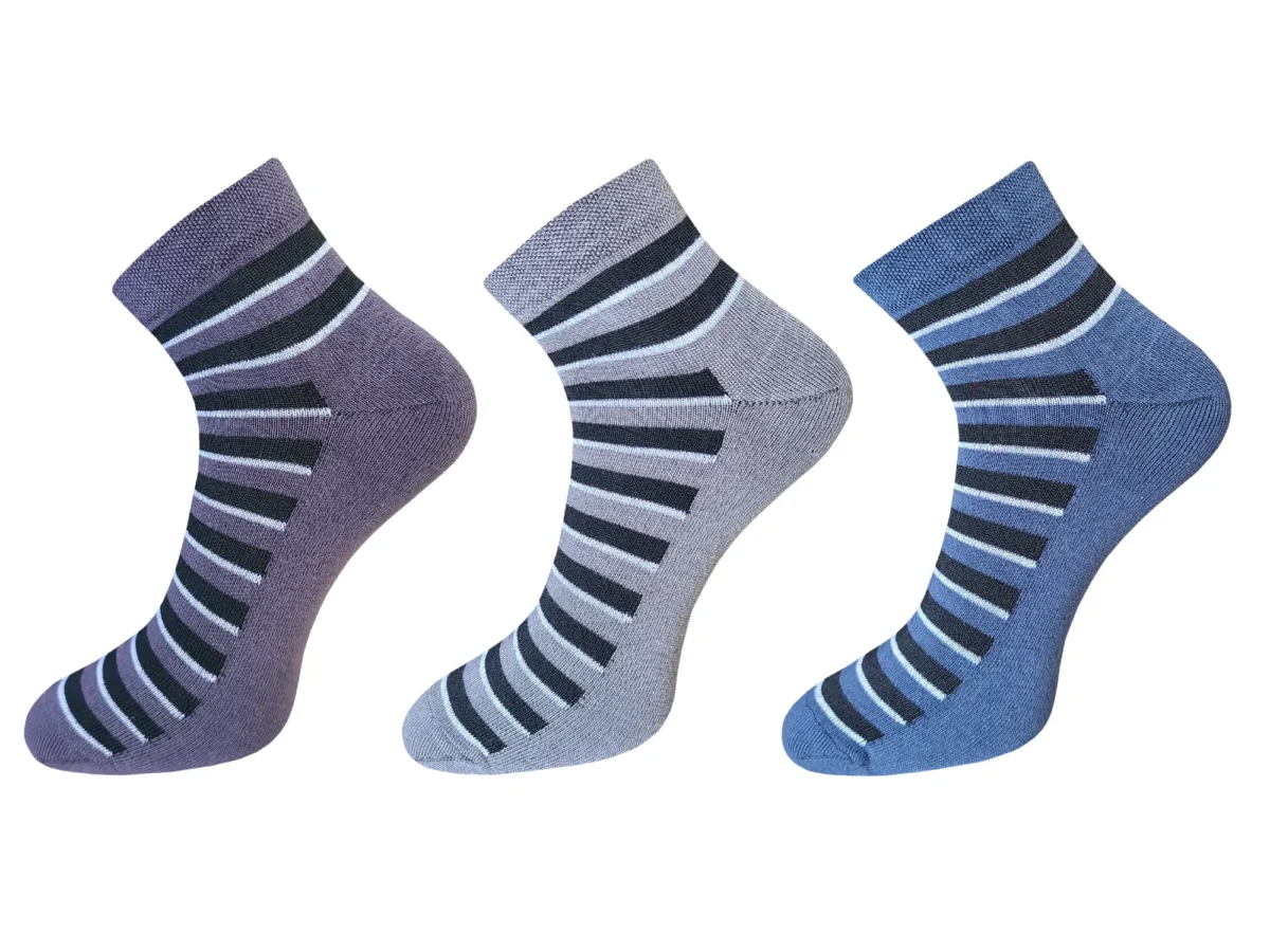 combed cotton feel feel ankle socks for men preview