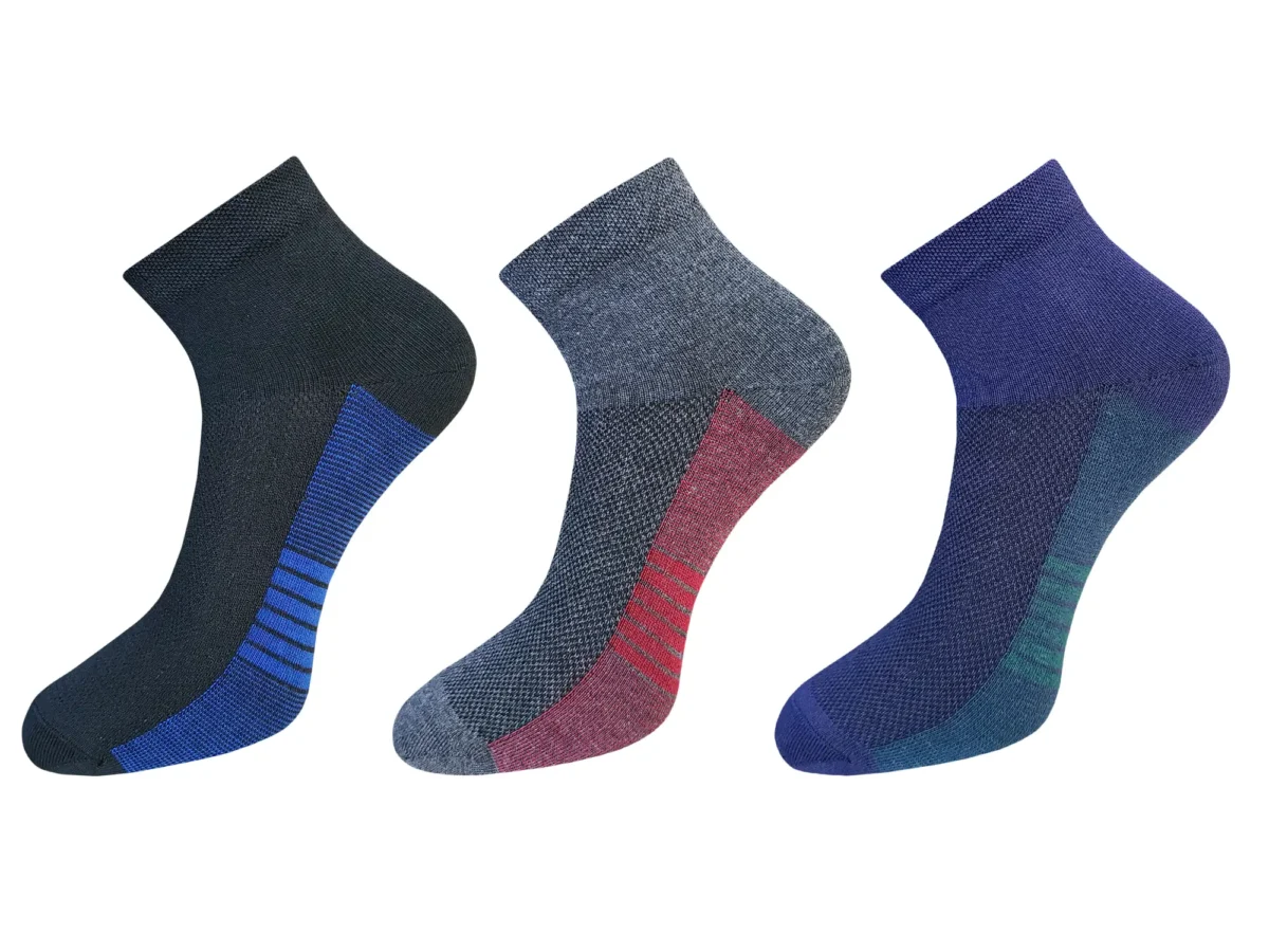 combed cotton ultra feel ankle socks for men preview